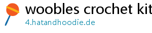 woobles crochet kit